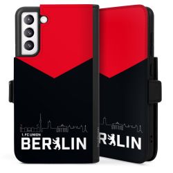 Sideflip mit langer Lasche schwarz