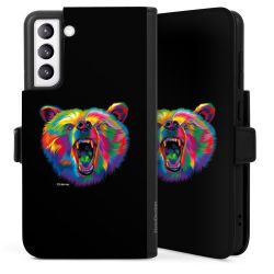 Sideflip Fodral med flap svart