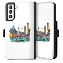 Sideflip Fodral med flap svart