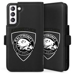 Sideflip mit langer Lasche schwarz