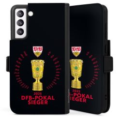 Sideflip mit langer Lasche schwarz