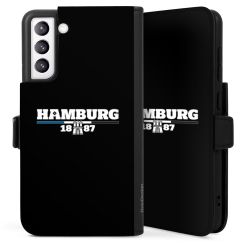 Sideflip mit langer Lasche schwarz