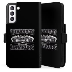 Sideflip mit langer Lasche schwarz