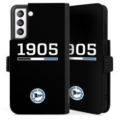 Sideflip mit langer Lasche schwarz