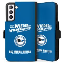 Sideflip mit langer Lasche schwarz