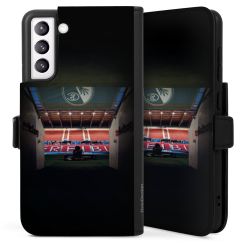 Sideflip mit langer Lasche schwarz