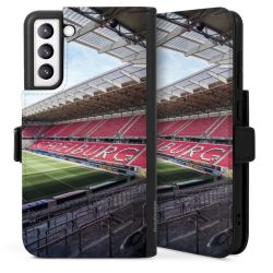 Sideflip mit langer Lasche schwarz