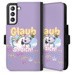 Sideflip mit langer Lasche schwarz