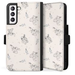 Sideflip mit langer Lasche schwarz