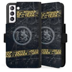 Sideflip mit langer Lasche schwarz