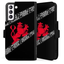 Sideflip mit langer Lasche schwarz