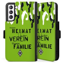 Sideflip mit langer Lasche schwarz