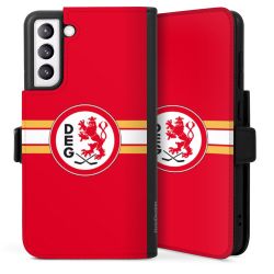 Sideflip mit langer Lasche schwarz