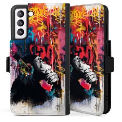 Sideflip Fodral med flap svart