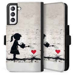 Sideflip Fodral med flap svart