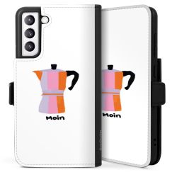 Sideflip mit langer Lasche schwarz