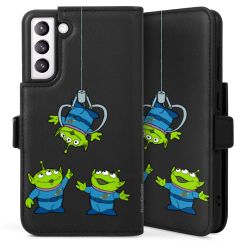 Sideflip mit langer Lasche schwarz