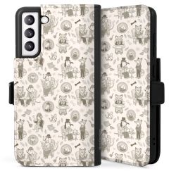 Sideflip Fodral med flap svart