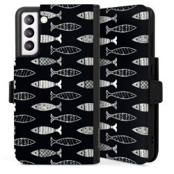 Sideflip Fodral med flap svart