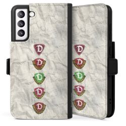 Sideflip mit langer Lasche schwarz