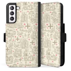 Sideflip mit langer Lasche schwarz