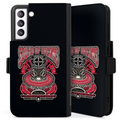 Sideflip mit langer Lasche schwarz