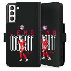 Sideflip mit langer Lasche schwarz