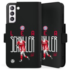 Sideflip mit langer Lasche schwarz