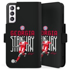 Sideflip mit langer Lasche schwarz