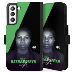 Sideflip mit langer Lasche schwarz