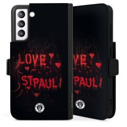 Sideflip mit langer Lasche schwarz