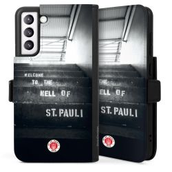 Sideflip mit langer Lasche schwarz