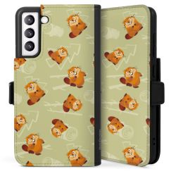 Sideflip mit langer Lasche schwarz