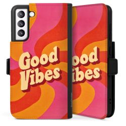 Sideflip mit langer Lasche schwarz