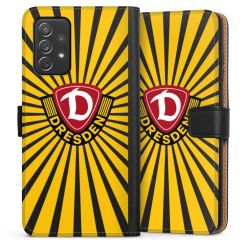 Sideflip mit langer Lasche schwarz