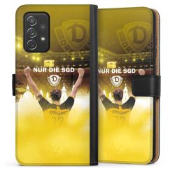 Sideflip mit langer Lasche schwarz