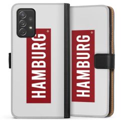 Sideflip mit langer Lasche schwarz