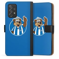 Sideflip mit langer Lasche schwarz