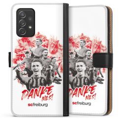 Sideflip mit langer Lasche schwarz