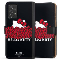 Sideflip mit langer Lasche schwarz