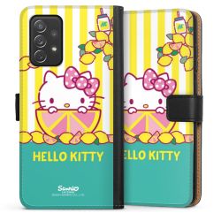 Sideflip mit langer Lasche schwarz