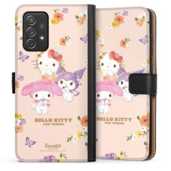 Sideflip mit langer Lasche schwarz