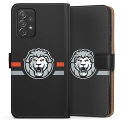 Sideflip mit langer Lasche schwarz