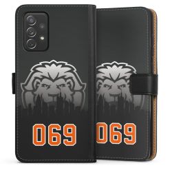 Sideflip mit langer Lasche schwarz