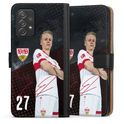 Sideflip mit langer Lasche schwarz