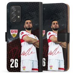 Sideflip mit langer Lasche schwarz