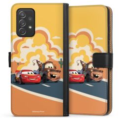 Sideflip mit langer Lasche schwarz