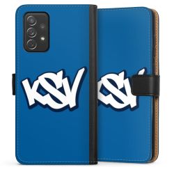 Sideflip mit langer Lasche schwarz