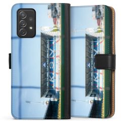 Sideflip mit langer Lasche schwarz