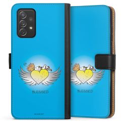 Sideflip mit langer Lasche schwarz